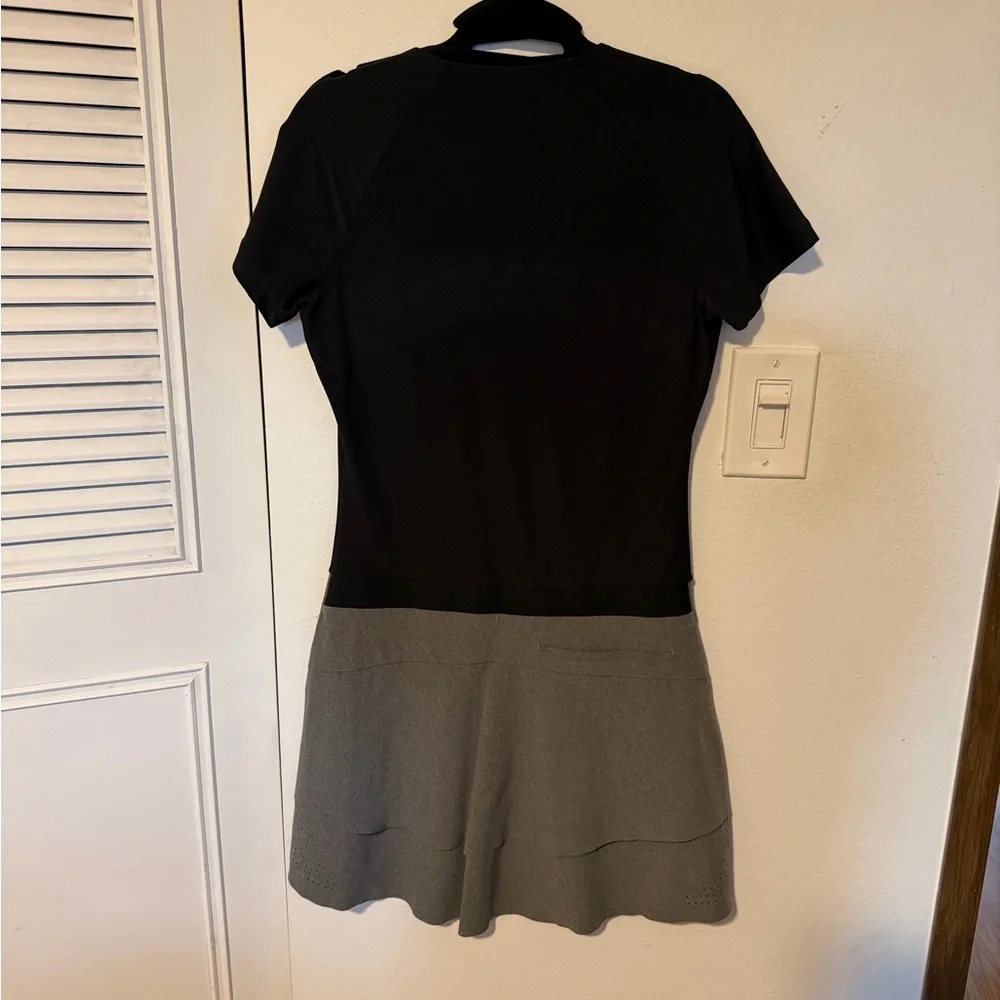 Nike Women's Two-Tone Black and Gray Dress - Picture 3 of 3